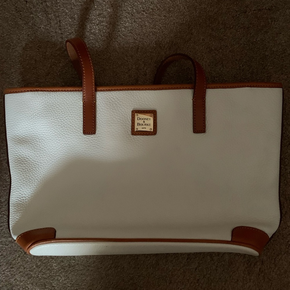 Dooney & Bourke white tote